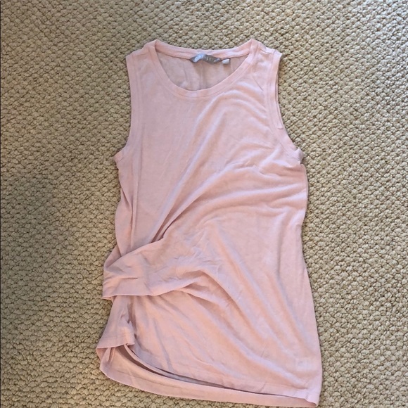 Athleta Tops - Athleta Light Pink Tank with Side Synch Athleta Tops - Athleta Light Pink Tank with Side Synch